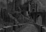 draw professional black and white illustrations
